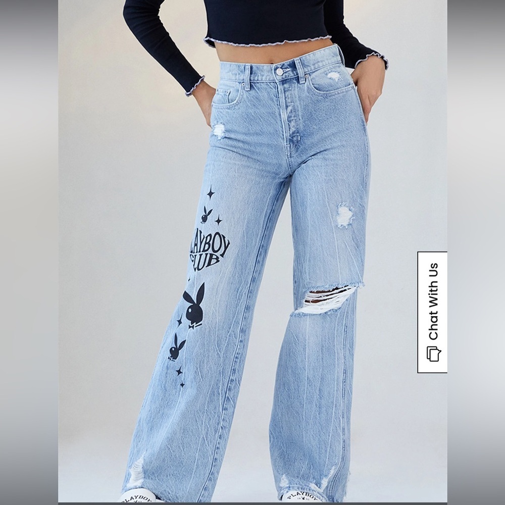 PLAYBOY Wide Leg Jeans - Picture 3 of 10